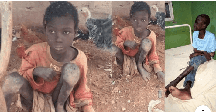 Jibril Aliyu a 10 year old boy