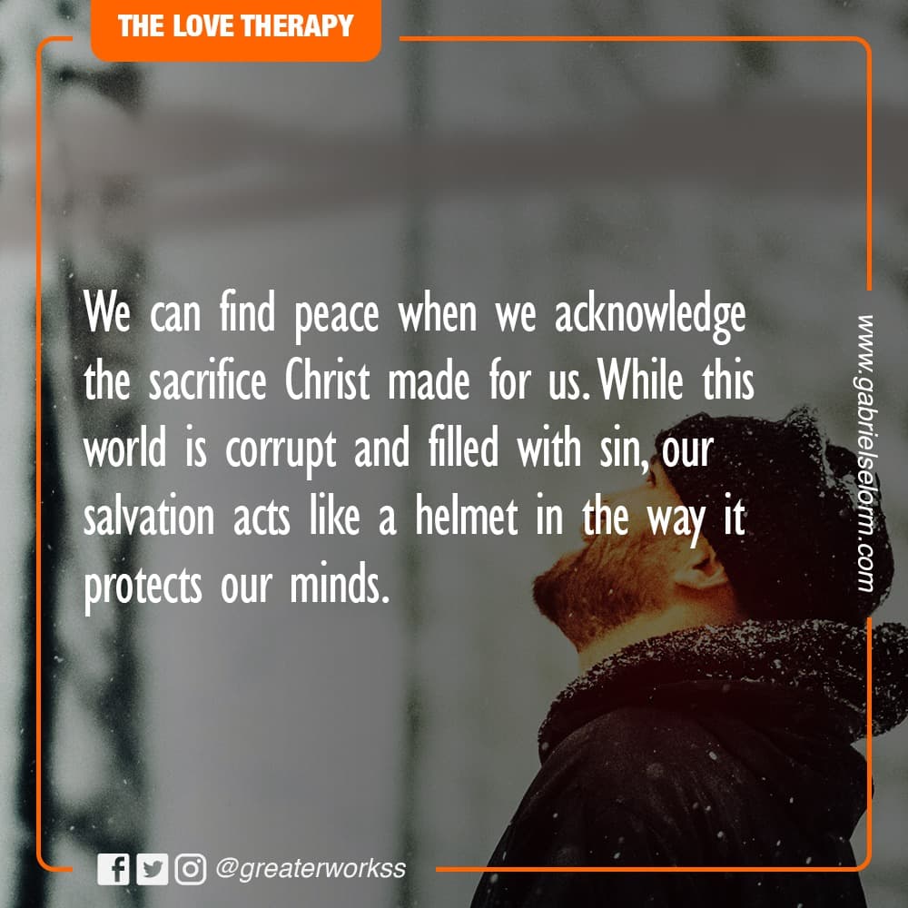 The LoveTherapy: HELMET OF SALVATION