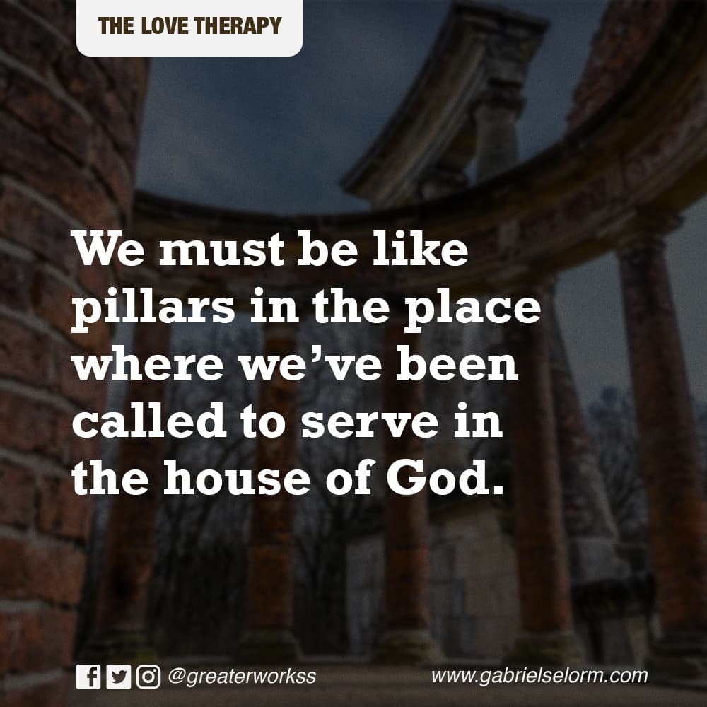 The LoveTherapy: BE YE STEDFAST