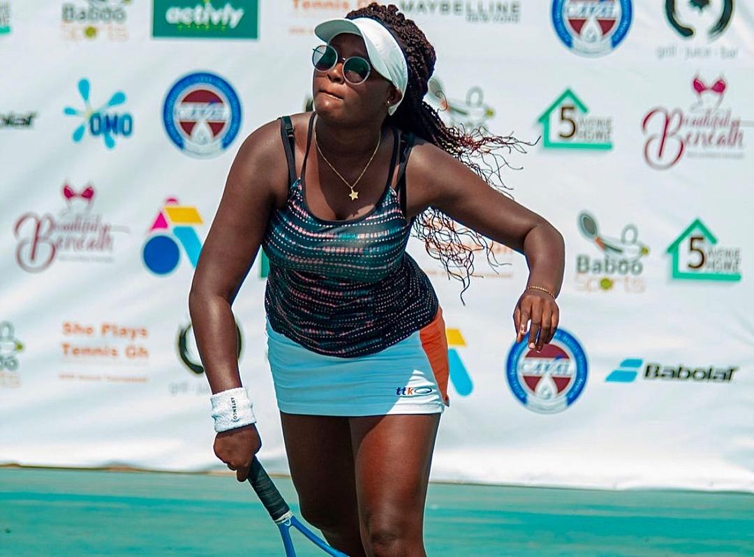 Nurse Precious Nunana wins 2020 “SHE PLAYS TENNIS” challenge.